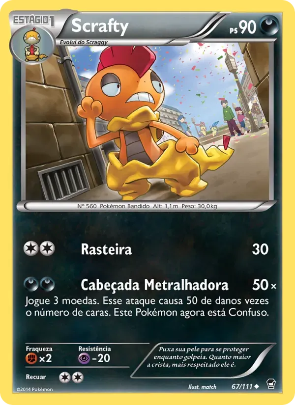 Scrafty 67/111 Punhos Furiosos