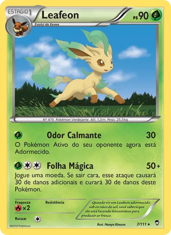 Leafeon 7/111 Punhos Furiosos