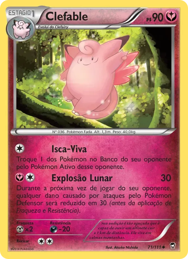 Clefable 71/111 Punhos Furiosos