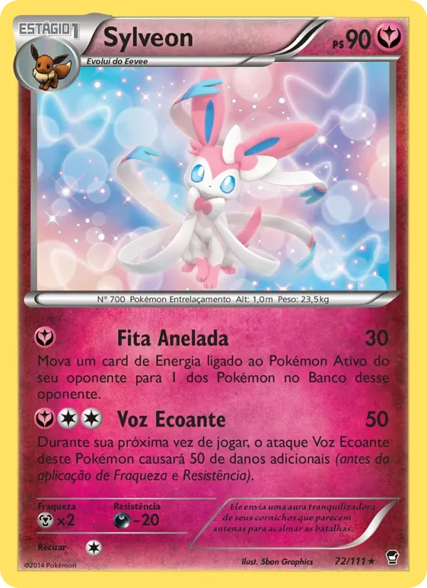 Sylveon 72/111 Punhos Furiosos