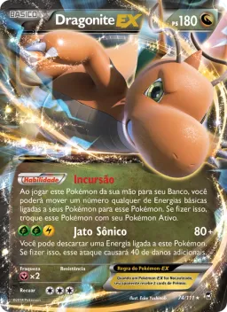 Dragonite EX 74 Punhos Furiosos