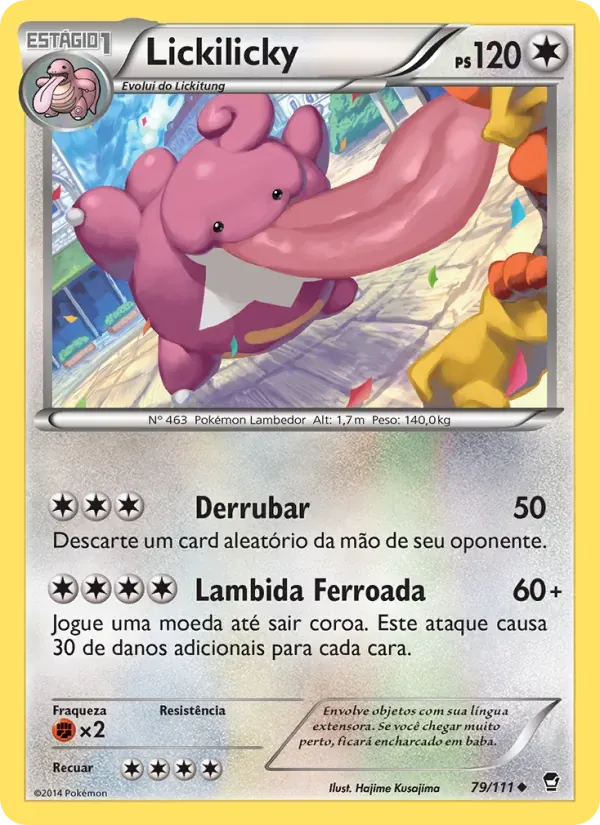 Lickilicky 79/111 Punhos Furiosos