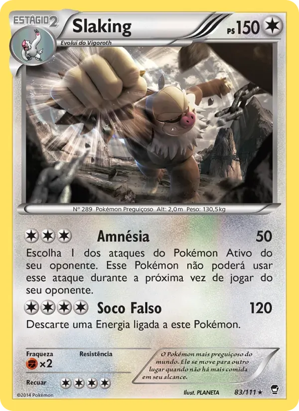 Slaking 83/111 Punhos Furiosos