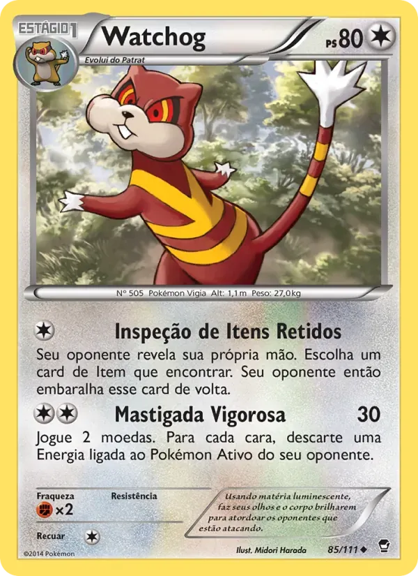 Watchog 85/111 Punhos Furiosos