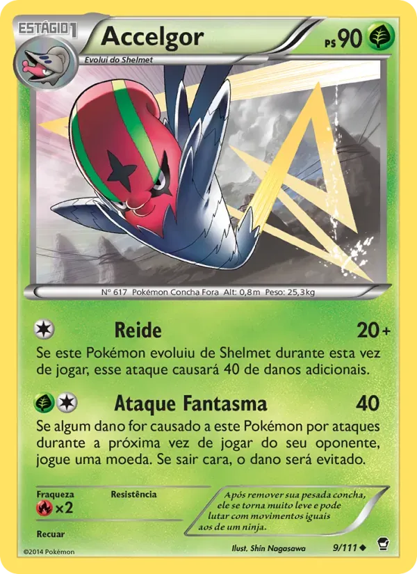 Accelgor 9/111 Punhos Furiosos