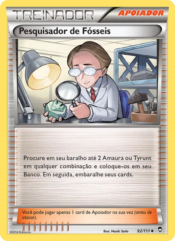 Pesquisador de Fósseis 92/111 Punhos Furiosos