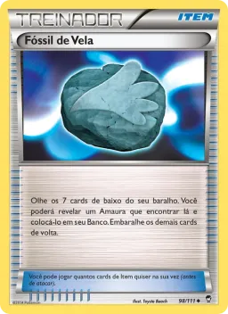 Fóssil de Vela 98 Punhos Furiosos