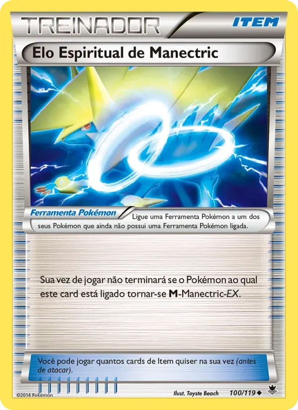 Elo Espiritual de Manectric 100/119 Força Fantasma