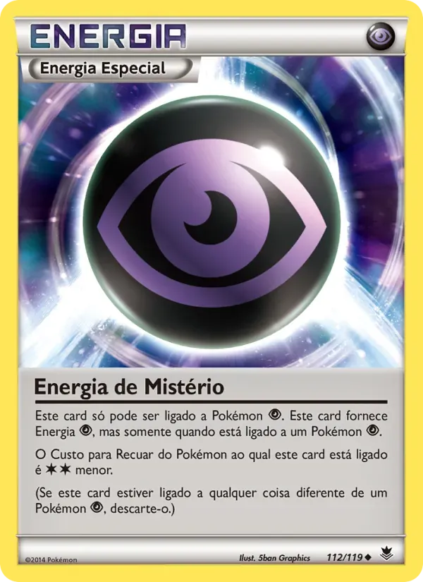 Energia de Mistério 112/119 Força Fantasma