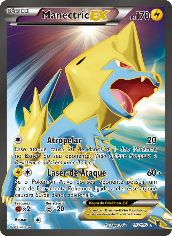 Manectric EX 113/119 Força Fantasma
