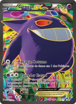 Gengar EX 114 Força Fantasma