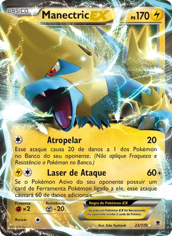 Manectric EX 23/119 Força Fantasma