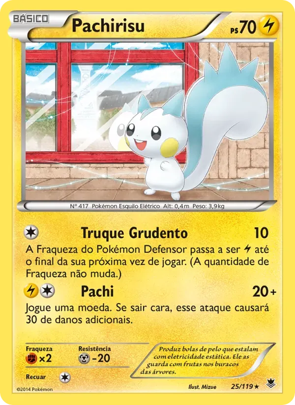 Pachirisu 25/119 Força Fantasma