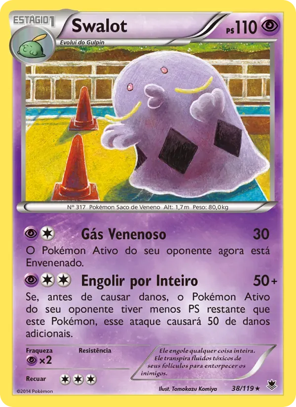 Swalot 38/119 Força Fantasma