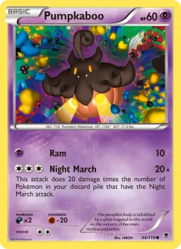 Pumpkaboo 44 Força Fantasma