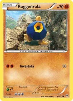 Roggenrola 48 Força Fantasma