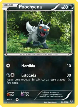 Poochyena 53 Força Fantasma