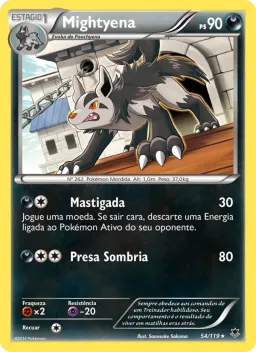 Mightyena 54 Força Fantasma