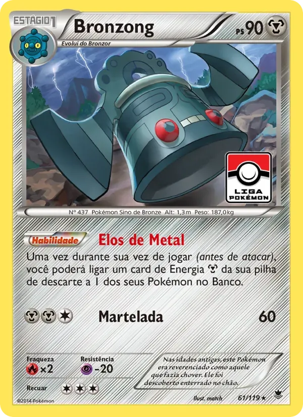Bronzong 61/119 Força Fantasma