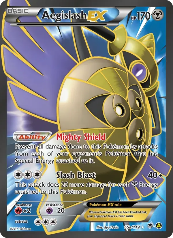 Aegislash EX 65/119 Força Fantasma