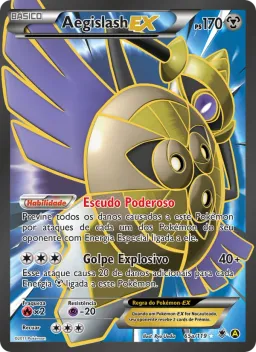Aegislash EX 65a Força Fantasma