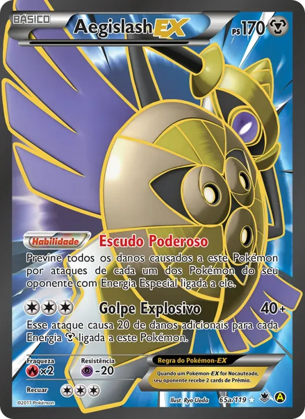 Aegislash EX 65a/119 Força Fantasma