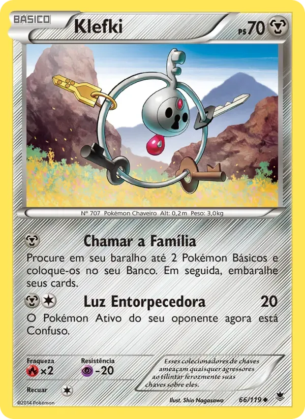 Klefki 66/119 Força Fantasma