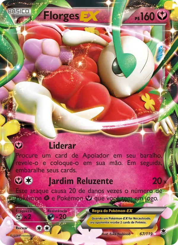 Florges EX 67/119 Força Fantasma