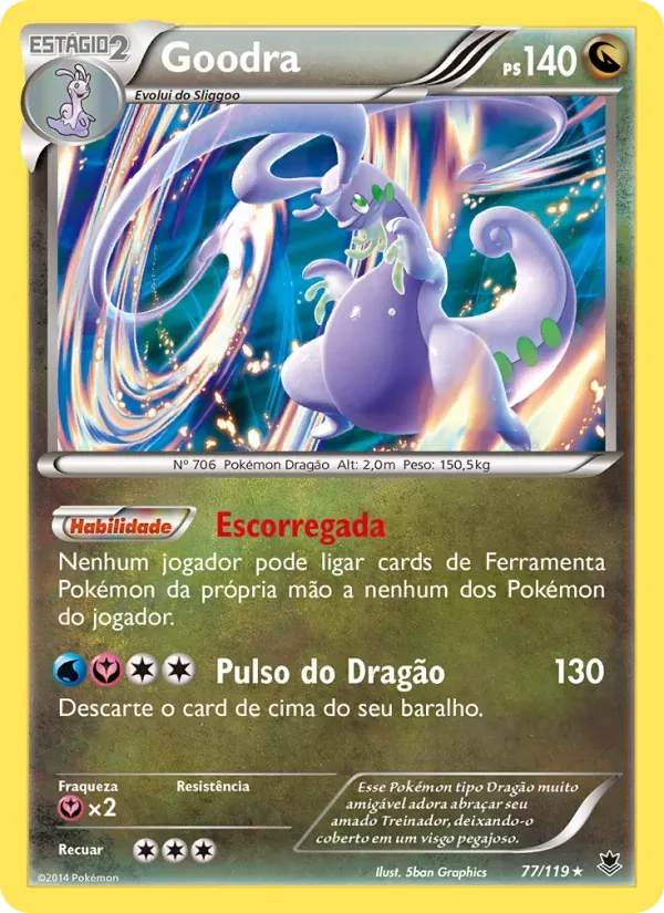 Goodra 77/119 Força Fantasma