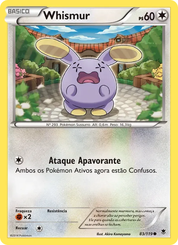 Whismur 83/119 Força Fantasma