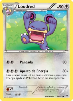 Loudred 84 Força Fantasma