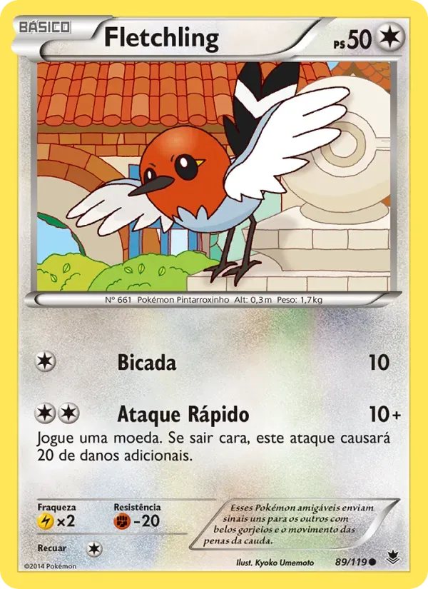 Fletchling 89/119 Força Fantasma