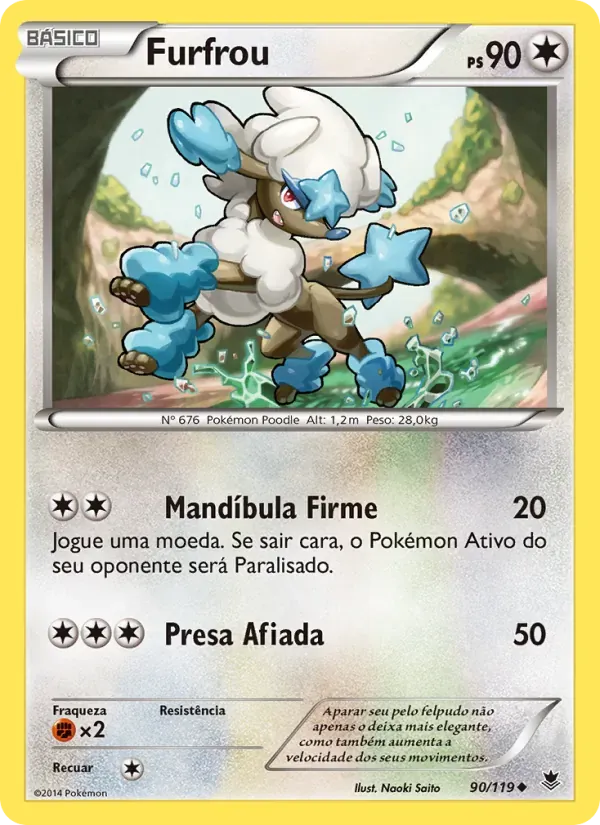 Furfrou 90/119 Força Fantasma