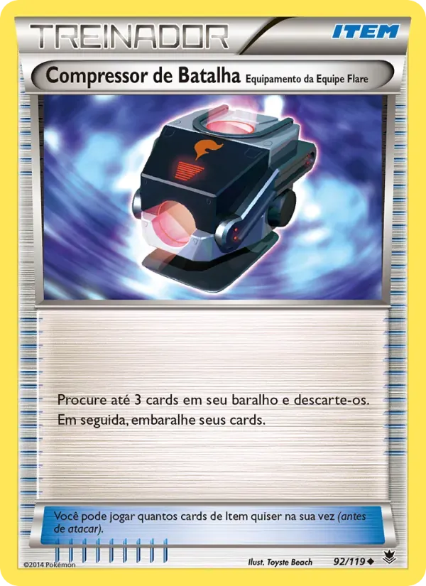 Compressor de Batalha – Equipamento da Equipe Flare 92/119 Força Fantasma