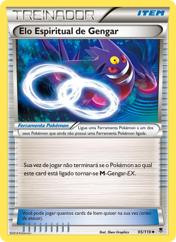 Elo Espiritual de Gengar 95/119 Força Fantasma
