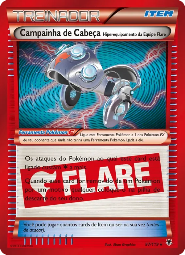 Campainha de Cabeça – Hiperequipamento da Equipe Flare 97/119 Força Fantasma