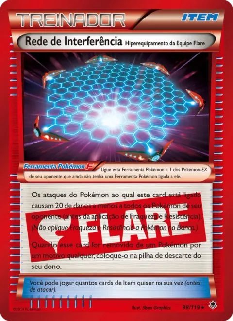 Rede de Interferência – Hiperequipamento da Equipe Flare 98/119