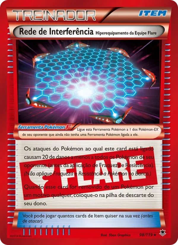 Rede de Interferência – Hiperequipamento da Equipe Flare 98/119 Força Fantasma