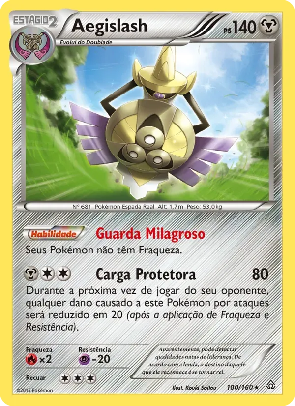 Aegislash 100/160 Conflito Primitivo