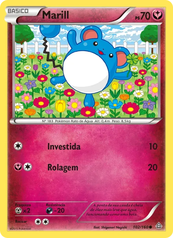 Marill 102/160 Conflito Primitivo