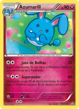 Azumarill 103 Conflito Primitivo