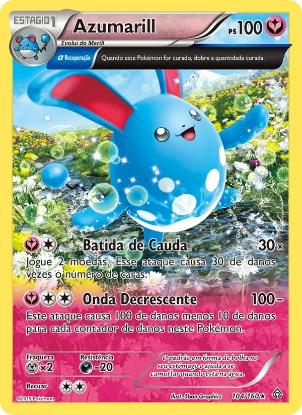 Azumarill 104/160 Conflito Primitivo