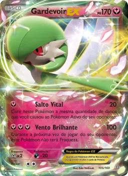 Gardevoir EX 105 Conflito Primitivo
