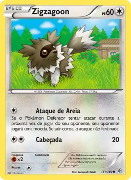 Zigzagoon 111 Conflito Primitivo