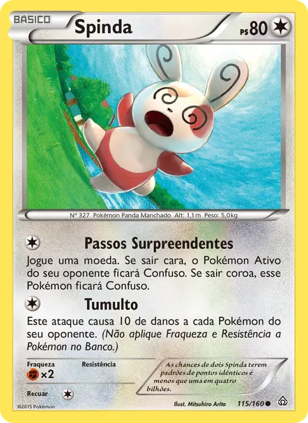 Spinda 115/160 Conflito Primitivo