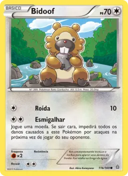 Bidoof 116 Conflito Primitivo