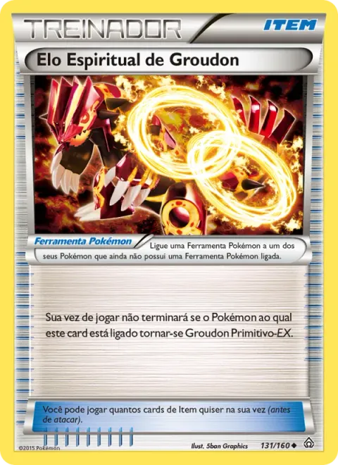 Elo Espiritual de Groudon 131/160