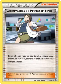 Observações do Professor Birch 134 Conflito Primitivo