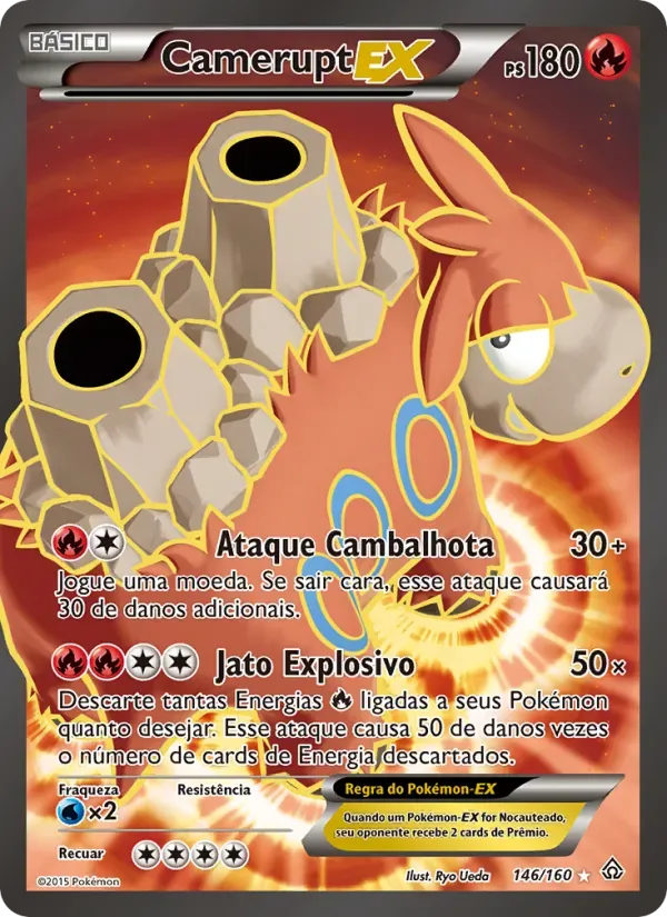 Camerupt EX 146/160 Conflito Primitivo