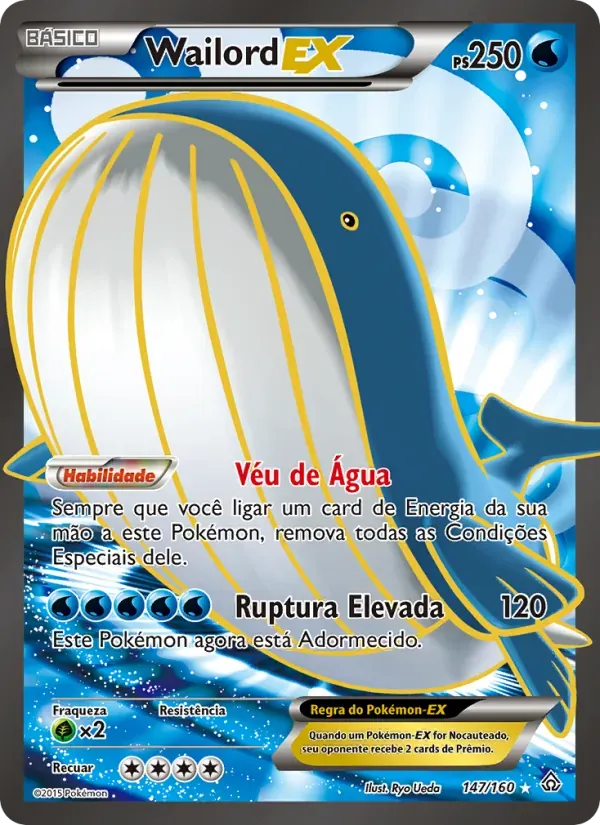 Wailord EX 147/160 Conflito Primitivo